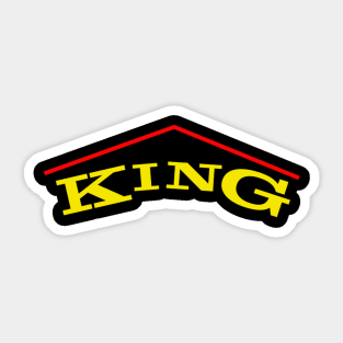 king Sticker